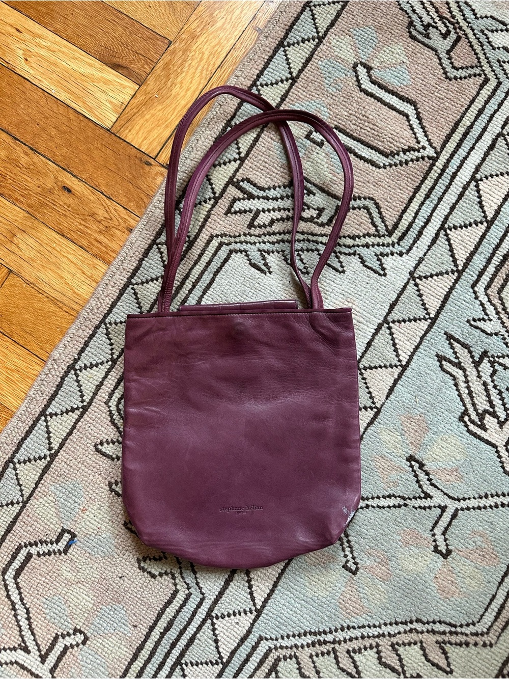 Stephane Kélian Leather Shoulder Bag